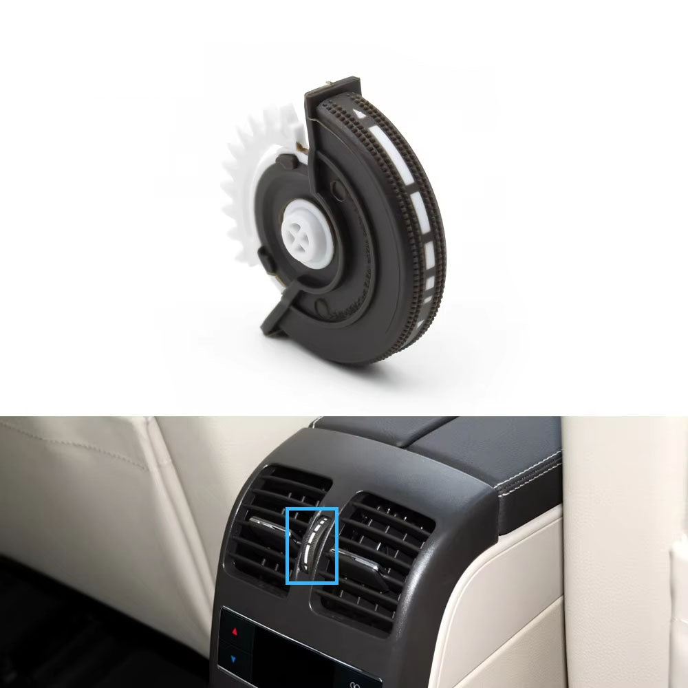 Car Rear Air Conditioning Air Vent Base Roller AC Vent Rolling Wheel For Mercedes BENZ C E GLK Class W204 W212 W207 X204