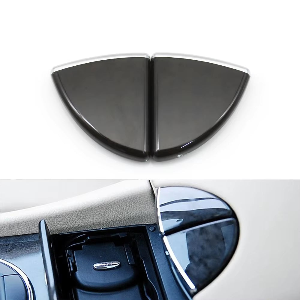 2PCS Car Center Console Lid Armrest Lock Latch Release Button Cover For Mercedes Benz E Class W211 2005-2008 E55 AMG E320 E500