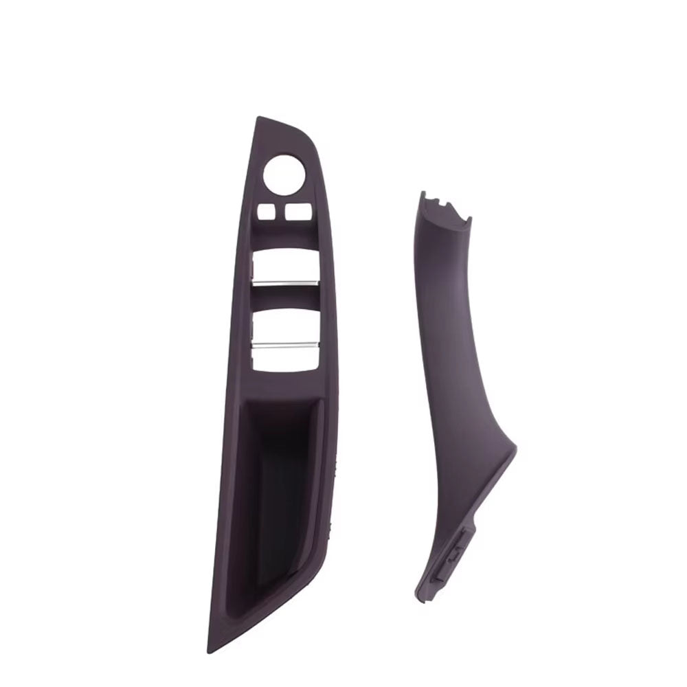 Left Hand Driver Interior Door Window Switch Panel Pull Handle Set For BMW F10 F11 F18 520 523 525 528 530