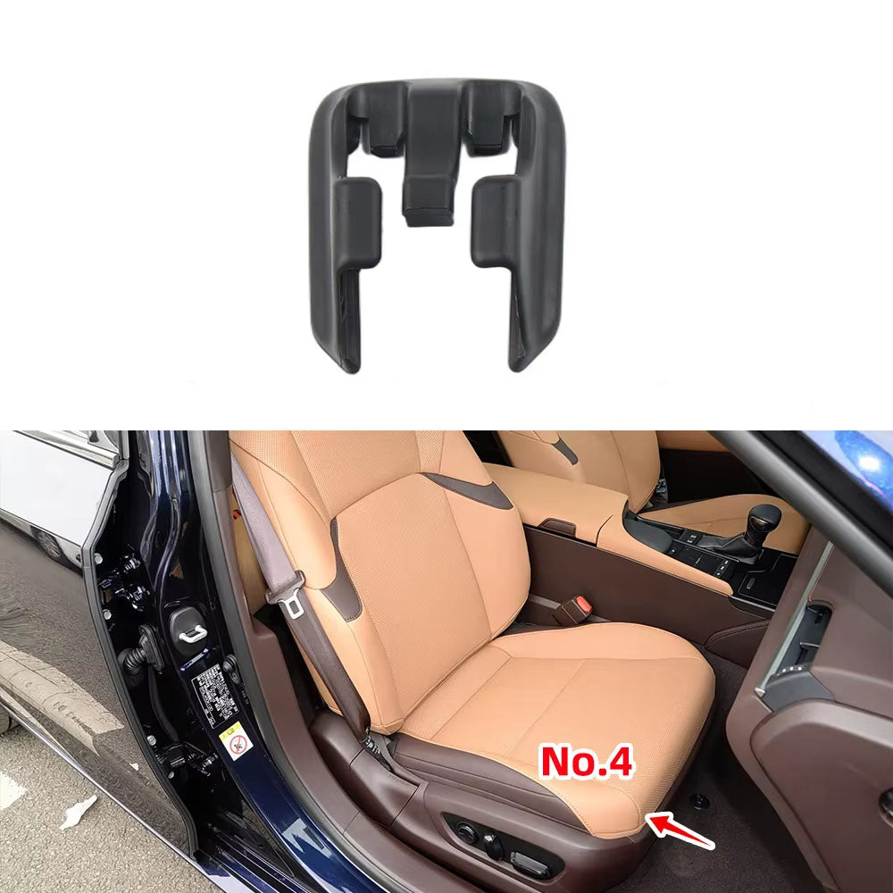 Front Seat Rail Trim Cover Track Panel For Toyota ASZ10 AXZA10 MXUA80 KZSM30 JPD20 2018-2022 Interior Slide Rail Molding
