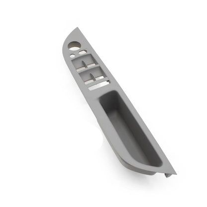 LHD RHD Car Interior Handle Inner Door Armrest Panel Pull Trim Window Switch Cover For BMW 5 Series E60 E61 2006-2010