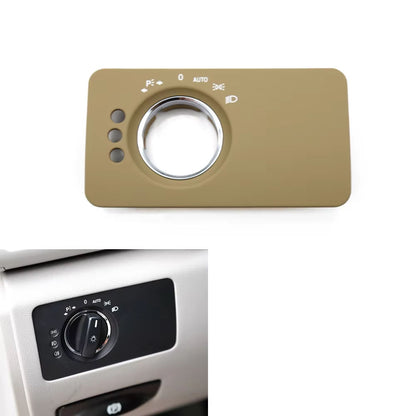 LHD Car Dashboard Headlight Control Switch Panel Cover Trim For Mercedes Benz W251 R-Class R280 R300 R350 R400 R500 2005-2017
