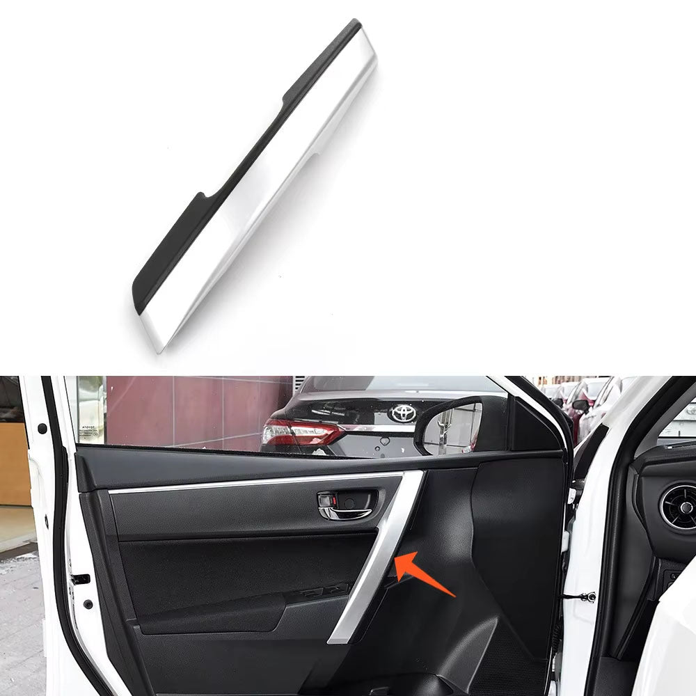 Front Door Interior Armrest Cover Panel Armrest Inner Handle Cover 74645-02430-B0 For Toyota Corolla Levin 2014-2018