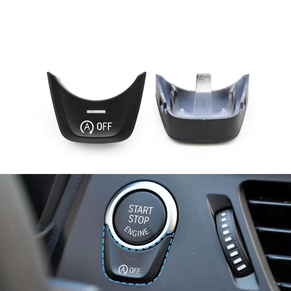 Car Engine Ignition Start Stop OFF Switch Buttons Cover For BMW 1 5 6 7 X3 X4 Series GT F52 G30 G31 G01 G02 G32 G11 G12 F97 F98