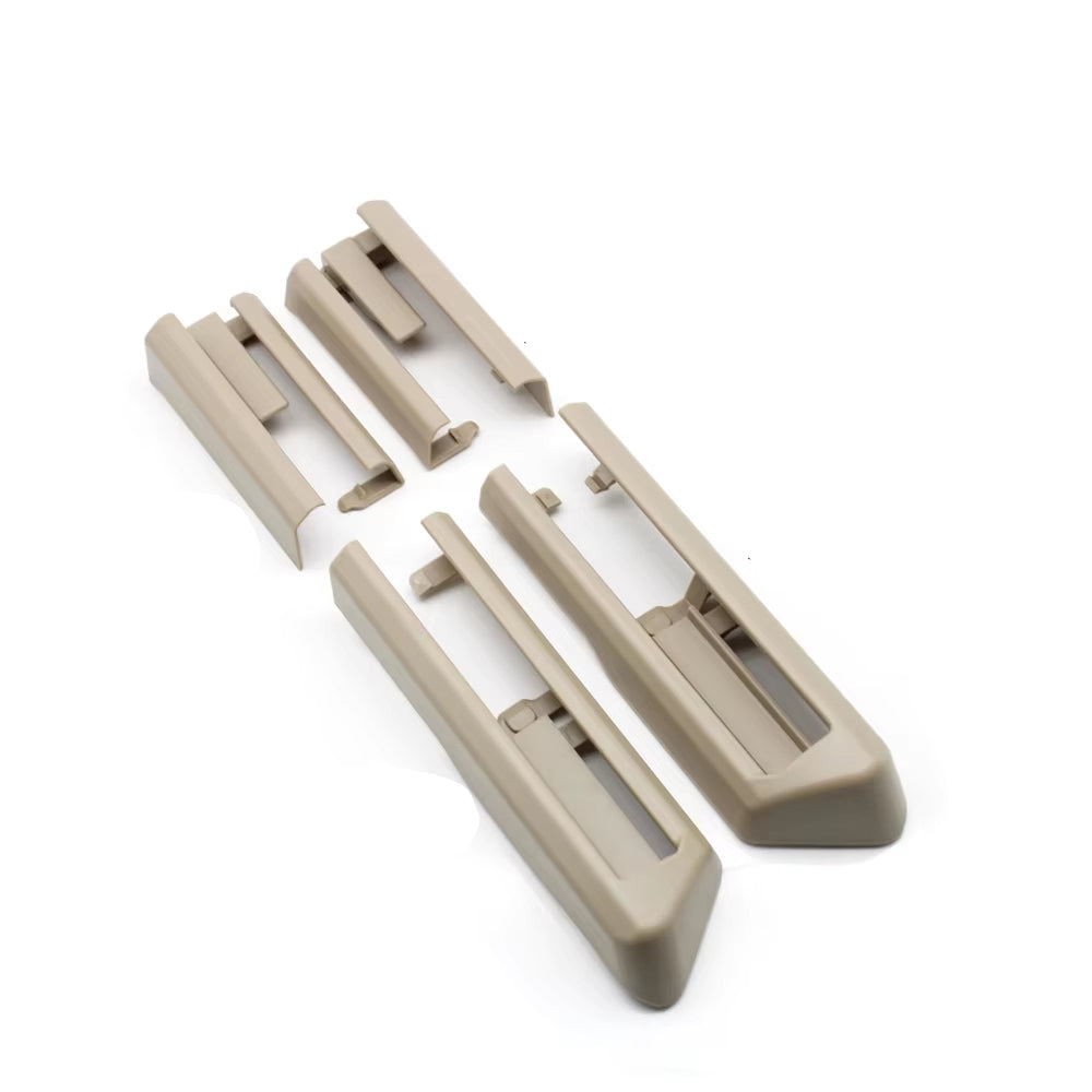 4pcs Set Car Seat Sliding Track Bonnet Rail Trim Cover For BMW 5 7 Series F10 F11 F01 F02 520 523 525 528 530 730 740 750 760