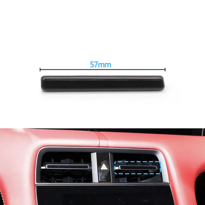 Car Front Air Conditioning Left Right Middle AC Vent Grille Center Air Vent Trim Strip For Porsche Taycan 9J1 2019 2020-2025