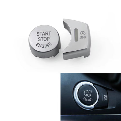 LHD RHD Car Engine Start Stop Button Switch Cover OFF Button For BMW X3 X4 X5 X6 F25 F26 F15 F16 61319291693,61319291694