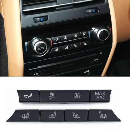 Car Rear Air Vent Venlitation Ac Buttons Key Caps Repair Kit Set For 5 5GT 6 7 Series F10 F11 F07 F01 F02 F12 F06 730 735 740