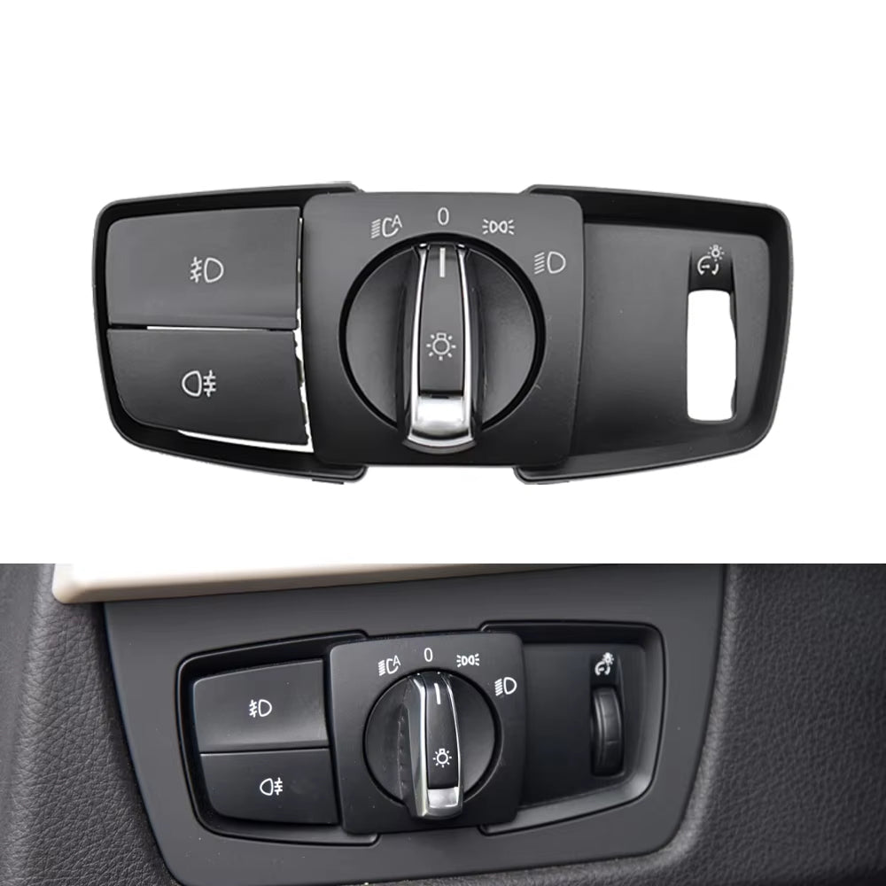HeadLamp Rotary Foglight Button Headlight Switch Cover Panel For BMW 1 2 3 4 Series F20 F45 F30 F31 61319265300