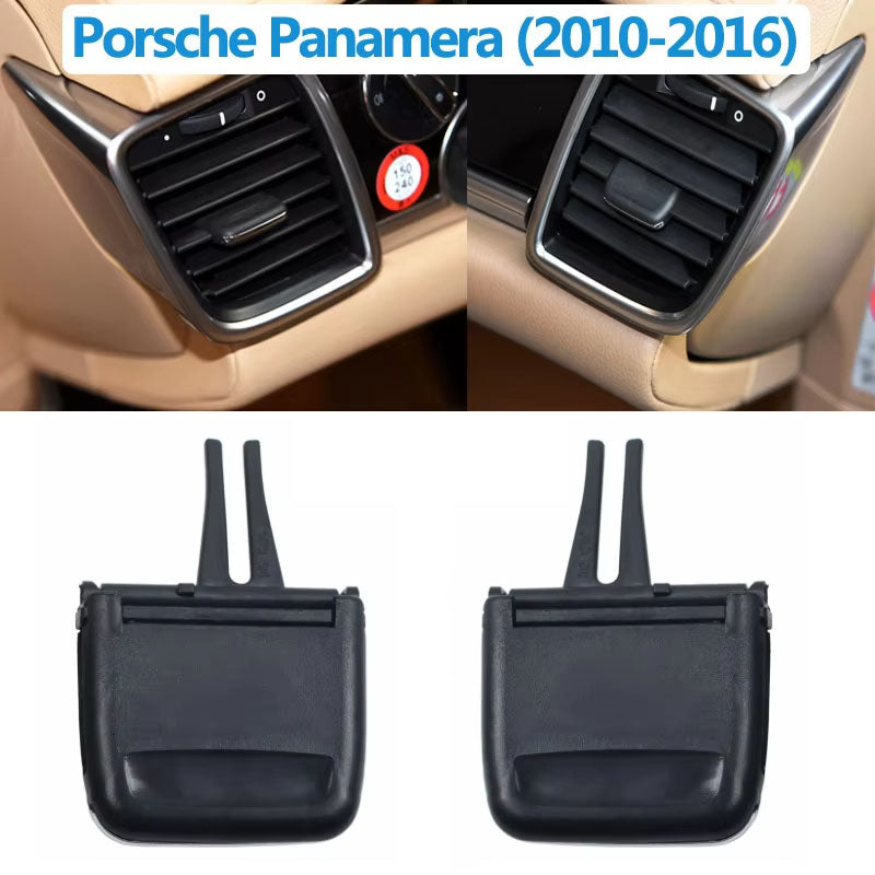 Car Front Console Rear Air Conditioning AC Vent Grille Outer Frame Panel For Porsche Panamera 2010-2016