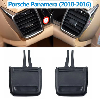 Car Front Console Rear Air Conditioning AC Vent Grille Outer Frame Panel For Porsche Panamera 2010-2016