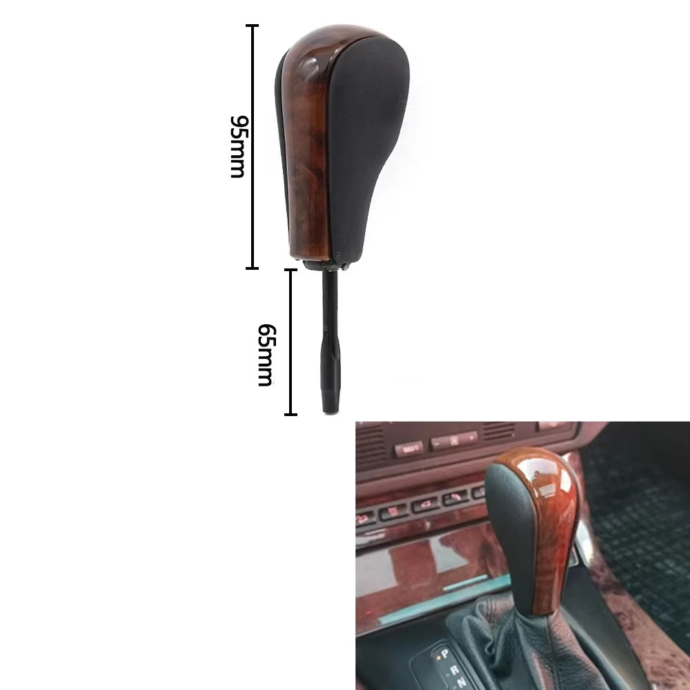 Car Automatic Gear Shift Knob Lever Stick Replacement For BMW 1 3 5 7 X3 X5 Z3 Z4 E81 E82 E85 E90 E91 E46
