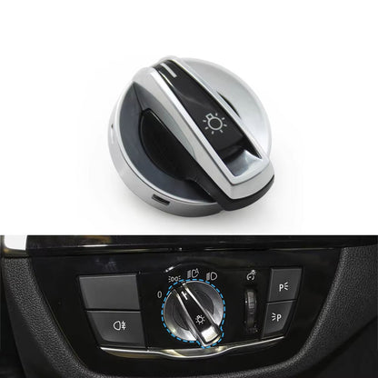 Car Front HeadLamp Rotary Foglight Button Headlight Switch Cover Panel For BMW X3 X4 G01 G02 X3M X4M F97 F98