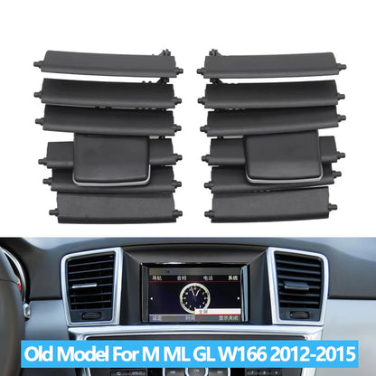 LHD RHD Dashboard Air Conditioning AC Vent Grille Outlet Cover Replacement For Mercedes-Benz W166 W292 ML GL GLE GLS 2012-2019