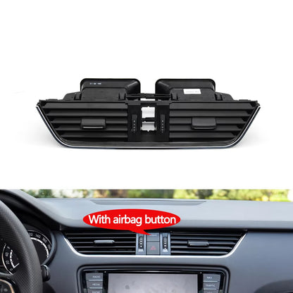 Car Front Rear Dashboard Air Vent AC Vent Grille Assembly For Skoda Octavia 3 A7 5E MK3 2015-2021 5E0820951,5E0819702,5ED819203