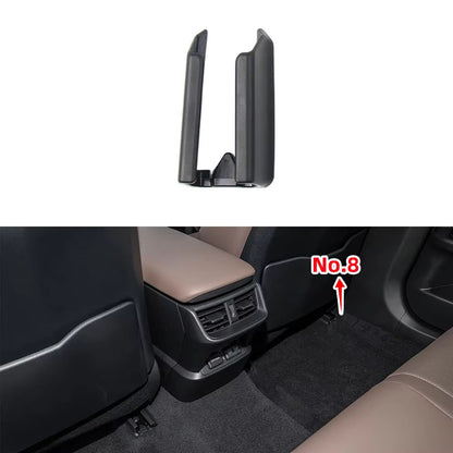 Front Seat Rail Trim Cover Track Panel For Toyota ASZ10 AXZA10 MXUA80 KZSM30 JPD20 2018-2022 Interior Slide Rail Molding