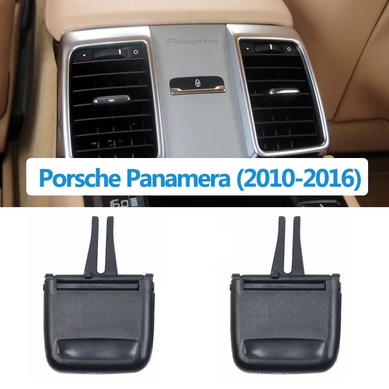 Car Front Console Rear Air Conditioning AC Vent Grille Outer Frame Panel For Porsche Panamera 2010-2016