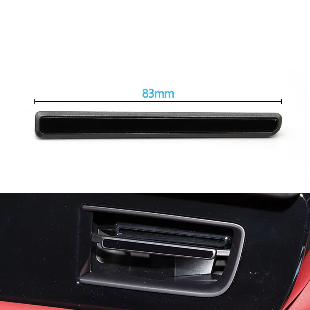 Car Front Air Conditioning Left Right Middle AC Vent Grille Center Air Vent Trim Strip For Porsche Taycan 9J1 2019 2020-2025