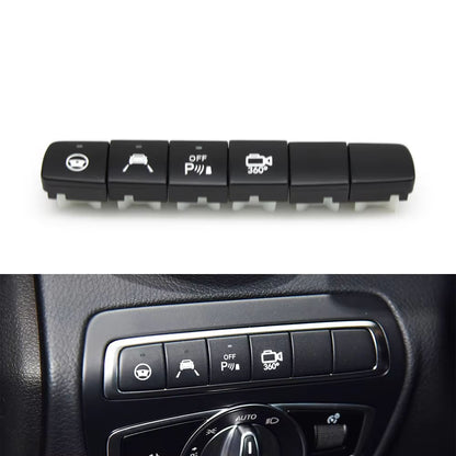 Car Headlight Camera Parking PDC Sensor Switch Block Radar Cruise Lane Assist Switch Button For Benz W205 X253 W447 W213 W238