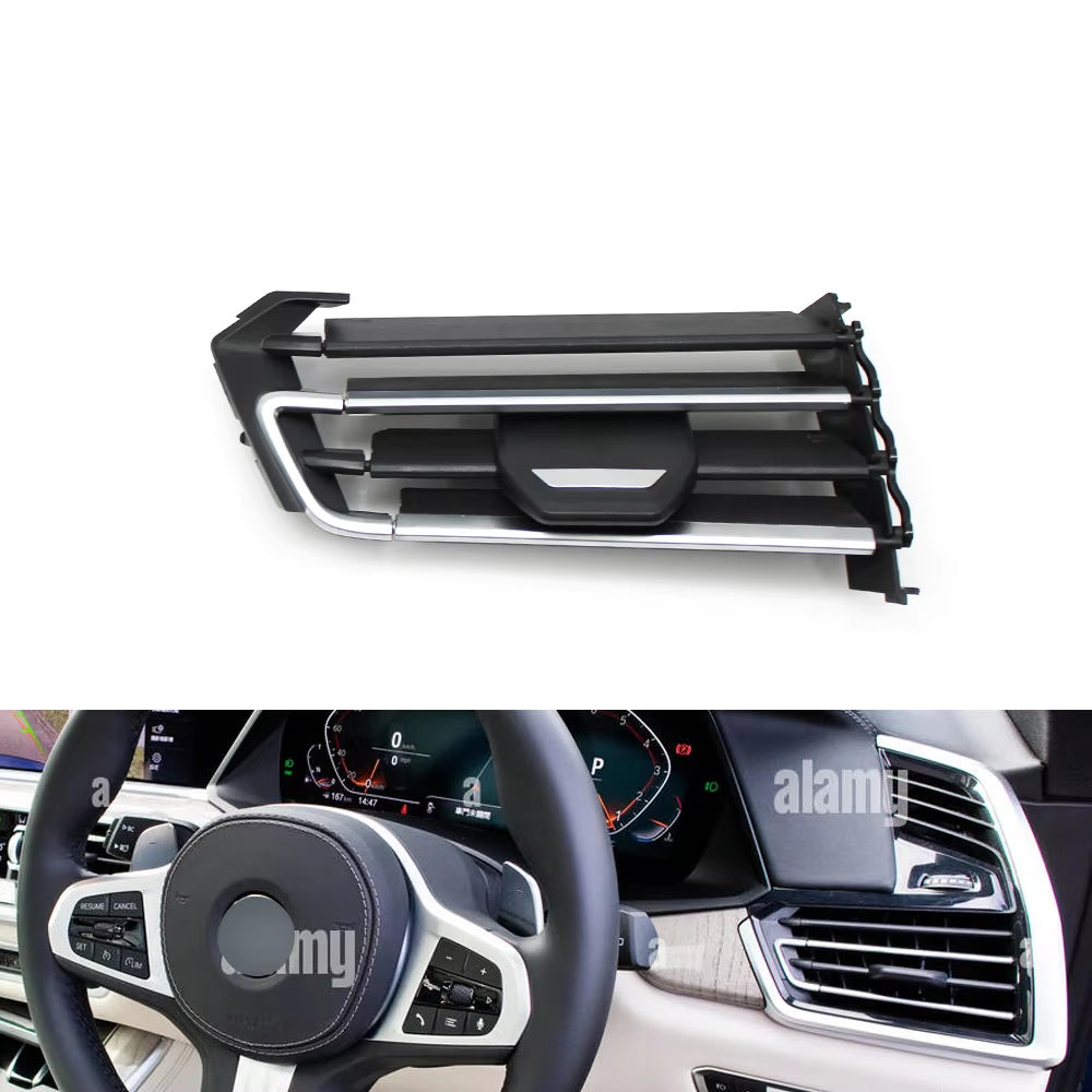 Car Middle Left Right Air Vent Grille Central AC Vent Repair Kit M Sport For BMW X5 X6 X7 G05 G06 G07 2019 2020 2021 2022
