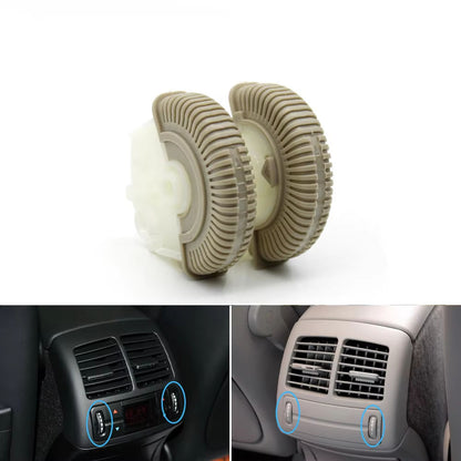 2/3PCS Front Rear Air Conditioning Control Roller AC Vent Base Rolling Wheel For Benz E Class W211 E200 E300 E230 E260 E280