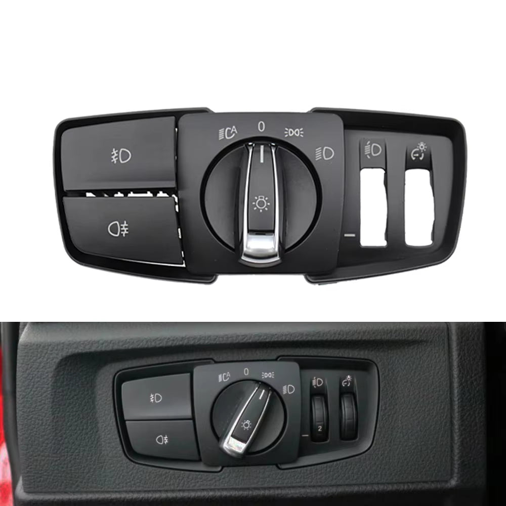 HeadLamp Rotary Foglight Button Headlight Switch Cover Panel For BMW 1 2 3 4 Series F20 F45 F30 F31 61319265300