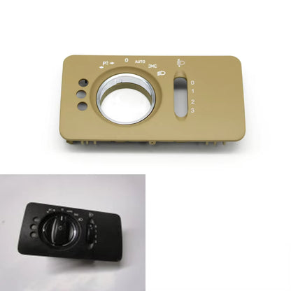 LHD Car Dashboard Headlight Control Switch Panel Cover Trim For Mercedes Benz W251 R-Class R280 R300 R350 R400 R500 2005-2017