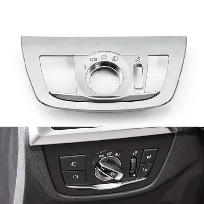 Car Front HeadLamp Rotary Foglight Button Headlight Switch Cover Panel For BMW X3 X4 G01 G02 X3M X4M F97 F98