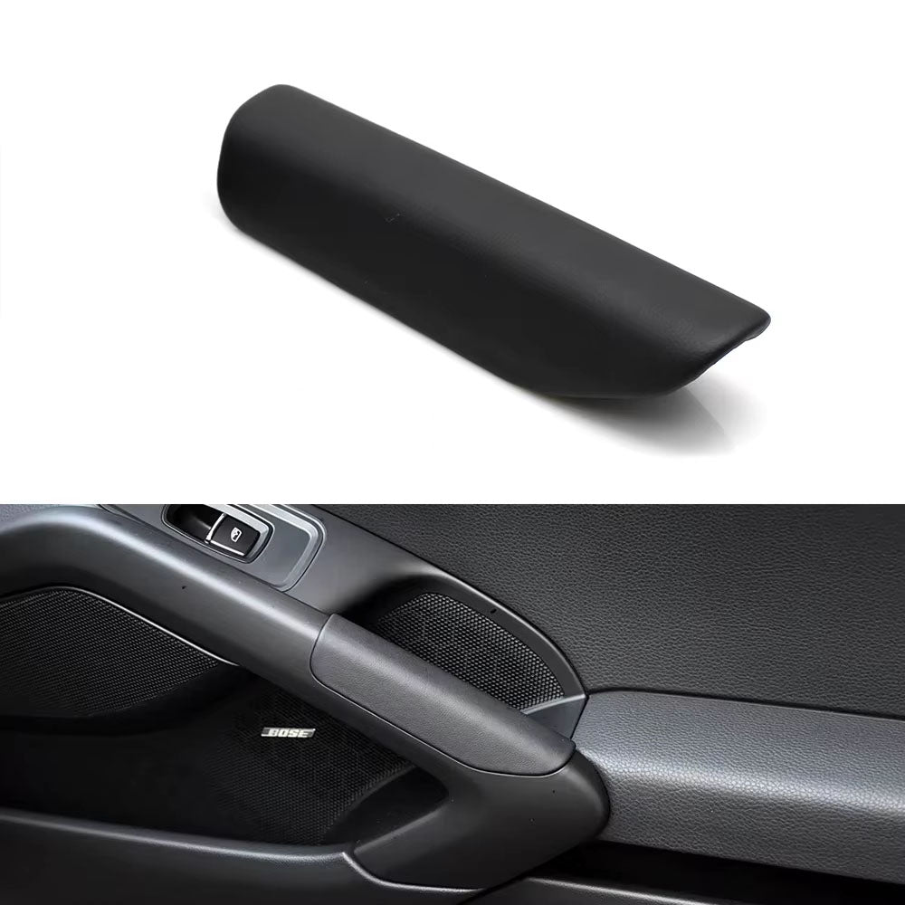 Left Right Interior Door Pull Handle Leather Outer Cover Trim For Porsche Cayman/Boxster 981 718 982 911 991