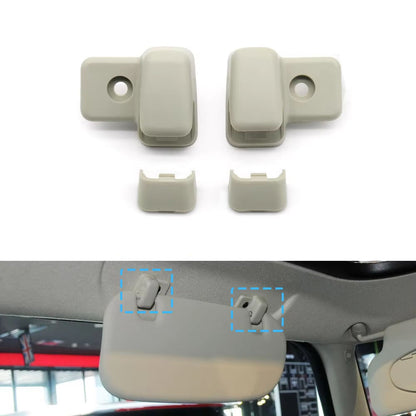 Car Roof Side Sun Visor Fixing Buckle Retainer Hook Fastener Clip Holder Bracket For BMW Mini Cooper R55 R56 R60 2007-2014