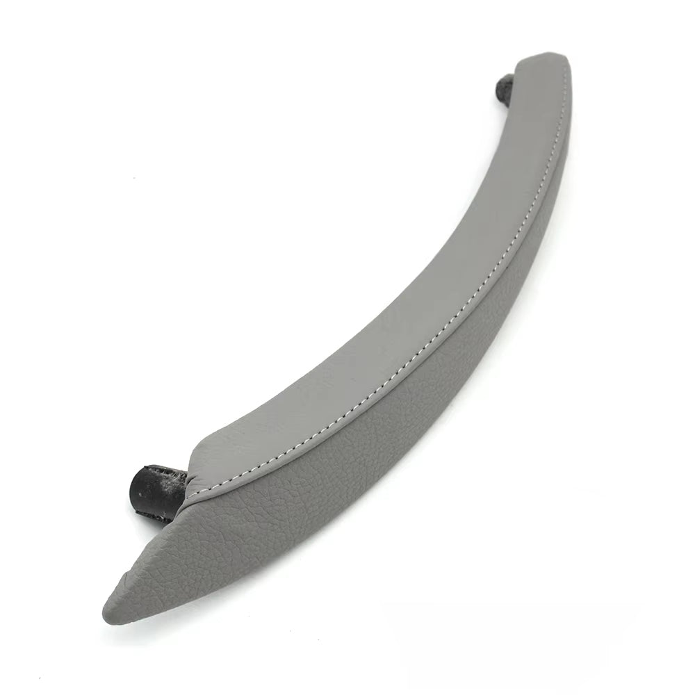 Left Right Interior Passenger Door Pull Handle Leather Outer Cover Replacement For BMW X5 X6 E70 E71 E72 2007-2014