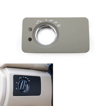 LHD Car Dashboard Headlight Control Switch Panel Cover Trim For Mercedes Benz W251 R-Class R280 R300 R350 R400 R500 2005-2017