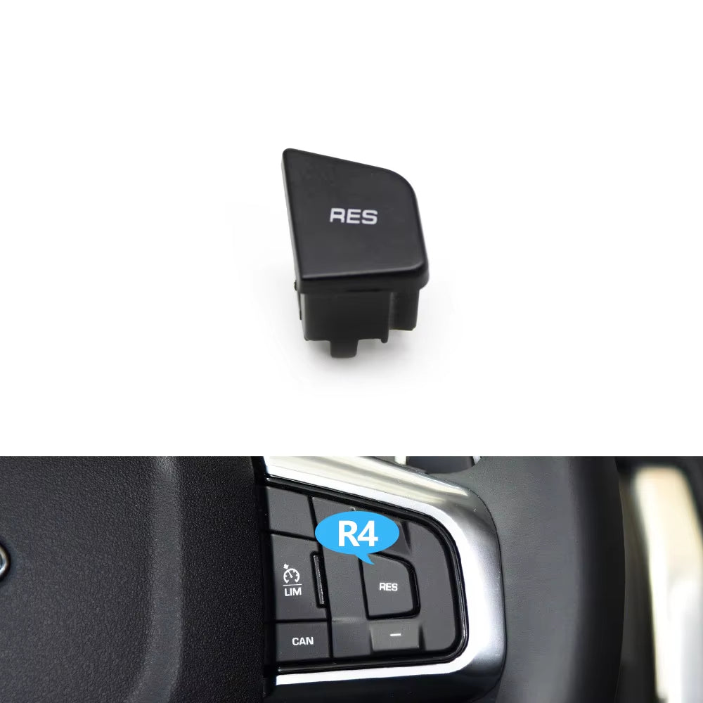 Car Steering Wheel Button Multi-function Control Switch Buttons Cover For Land Rover Discovery Sport 2015-2019