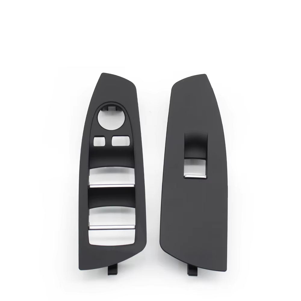 LHD Car Front Door Window Control Switch Outer Frame Panel Trim Cover For BMW 7 Series F01 F02 730 735 740 745 750 760