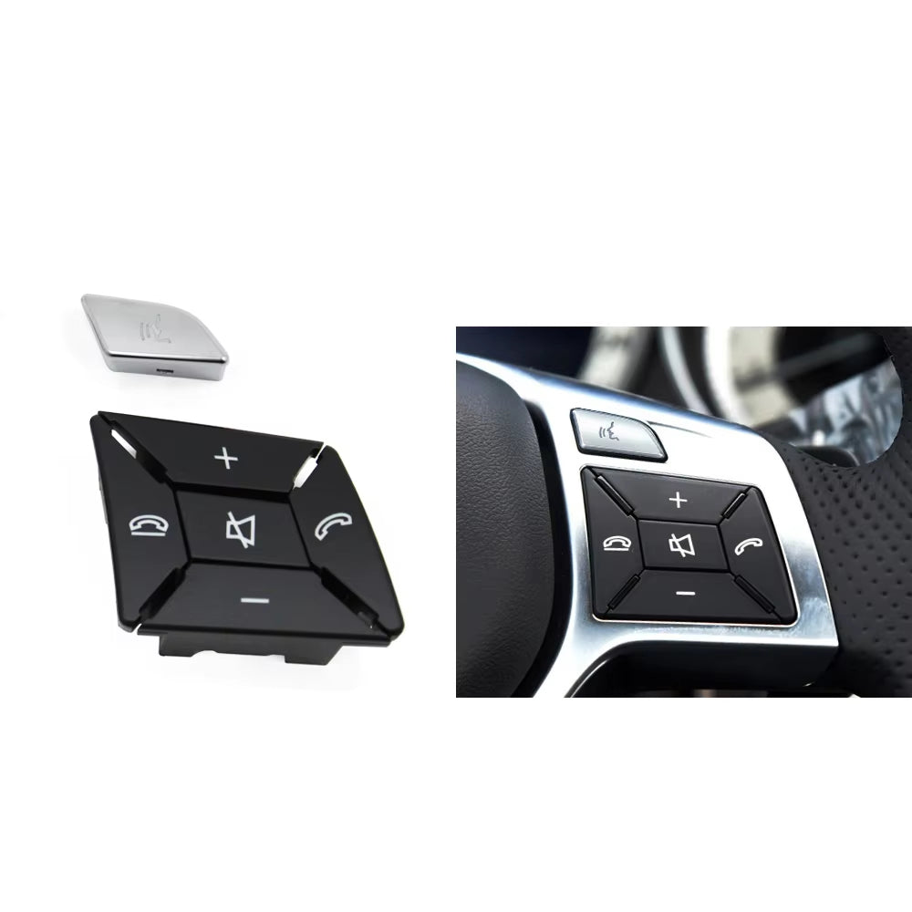W204 Car Steering Wheel Switch Multi-functional Button For Mercedes BENZ C E A GLK Class X204 W212 W156 W246 W207 W117 W218