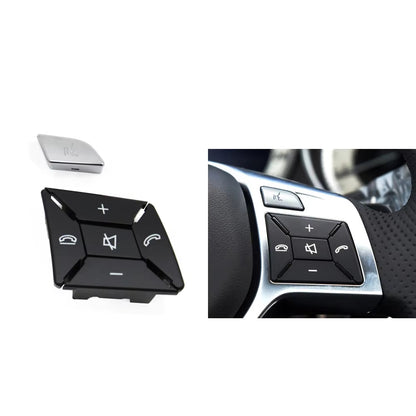 W204 Car Steering Wheel Switch Multi-functional Button For Mercedes BENZ C E A GLK Class X204 W212 W156 W246 W207 W117 W218
