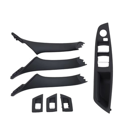 RHD Right Hand Driver Interior Door Window Switch Panel Pull Handle 7PCS Set For BMW F10 F11 F18 520 523 525 528 530
