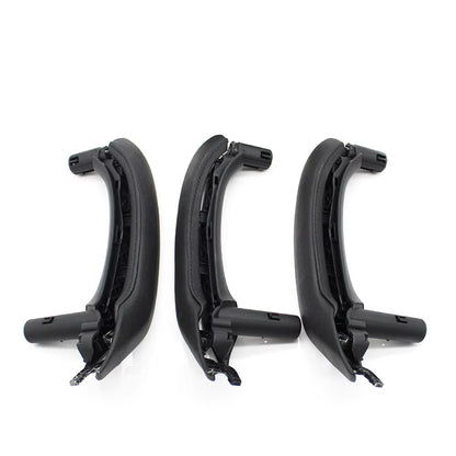 LHD RHD Interior Passenger Door Pull Handle Leather Cover With Inside Handle Assembly For BMW X3 X4 F25 F26 2010-2016