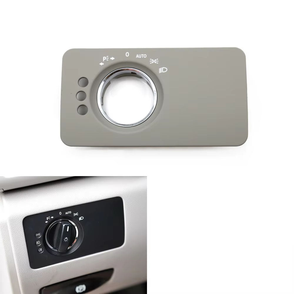 LHD Car Dashboard Headlight Control Switch Panel Cover Trim For Mercedes Benz W251 R-Class R280 R300 R350 R400 R500 2005-2017