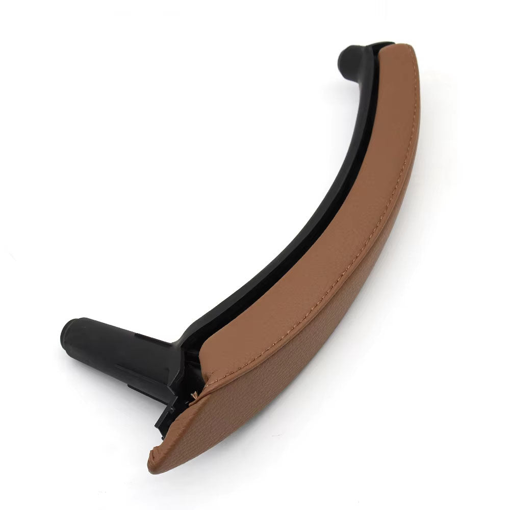LHD RHD Interior Passenger Doors Pull Handle with Leather Outer Cover For BMW X5 X6 E70 E71 E72