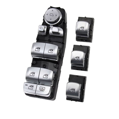 Electrical Power Chrome Master Window Switch Control Button Regulator For BMW 3 5 7 X3 X4 F30 F35 F25 F26 F07 F10 F18 F01 F02
