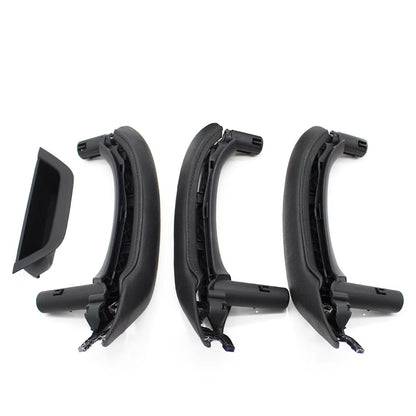 LHD RHD Interior Passenger Doors Pull Handle with Leather Outer Cover For BMW X5 X6 E70 E71 E72