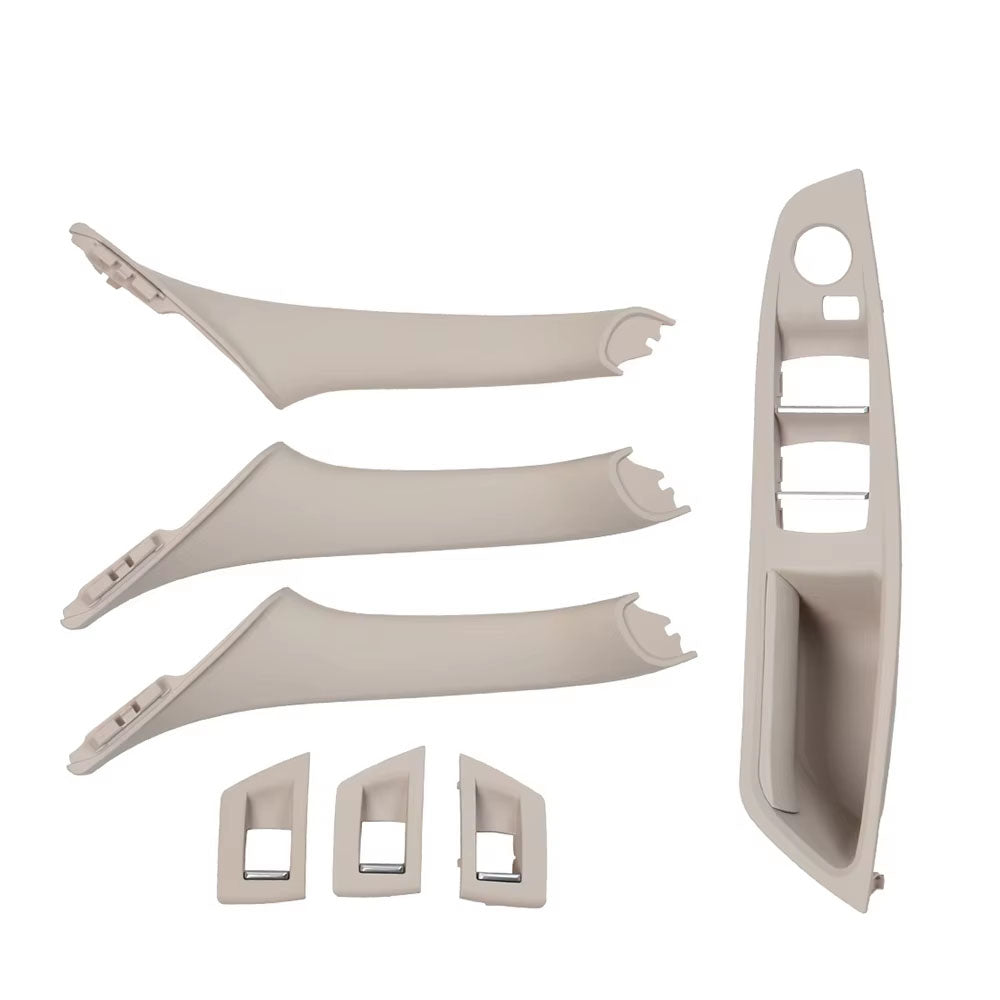 RHD Right Hand Driver Interior Door Window Switch Panel Pull Handle 7PCS Set For BMW F10 F11 F18 520 523 525 528 530