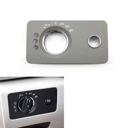 LHD Car Dashboard Headlight Control Switch Panel Cover Trim For Mercedes Benz W251 R-Class R280 R300 R350 R400 R500 2005-2017