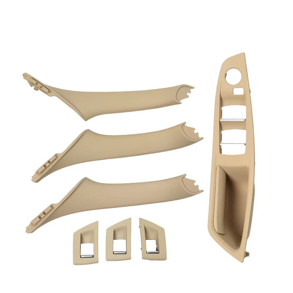 RHD Right Hand Driver Interior Door Window Switch Panel Pull Handle 7PCS Set For BMW F10 F11 F18 520 523 525 528 530