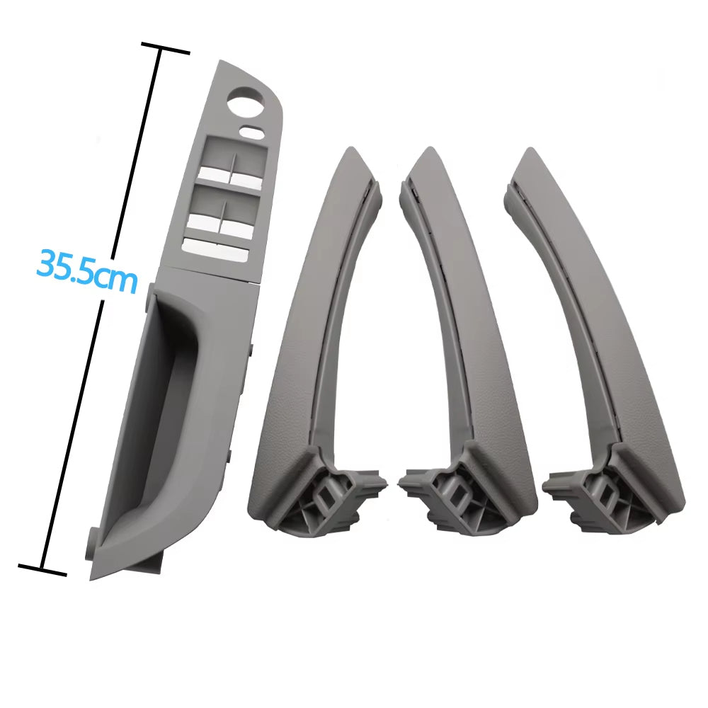 LHD Left Driver Door Armrest Interior Door Pull Handle Full Set Replacement For BMW 3 Series E90 E91 316i 318i 320i 325i 328i