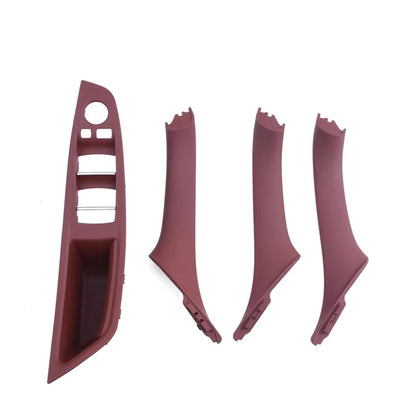 Left Hand Driver Interior Door Window Switch Panel Pull Handle Set For BMW F10 F11 F18 520 523 525 528 530