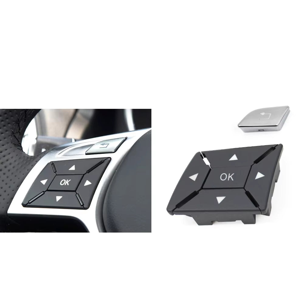 W204 Car Steering Wheel Switch Multi-functional Button For Mercedes BENZ C E A GLK Class X204 W212 W156 W246 W207 W117 W218
