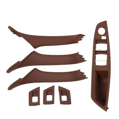 RHD Right Hand Driver Interior Door Window Switch Panel Pull Handle 7PCS Set For BMW F10 F11 F18 520 523 525 528 530
