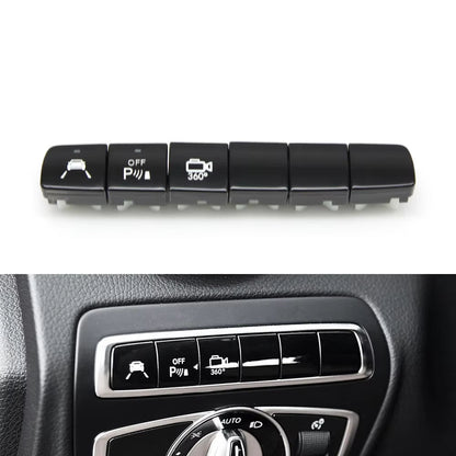 Car Headlight Camera Parking PDC Sensor Switch Block Radar Cruise Lane Assist Switch Button For Benz W205 X253 W447 W213 W238